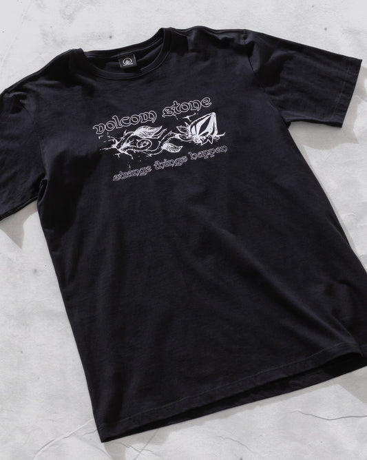Camiseta Regular Volcom Ingrow Preta