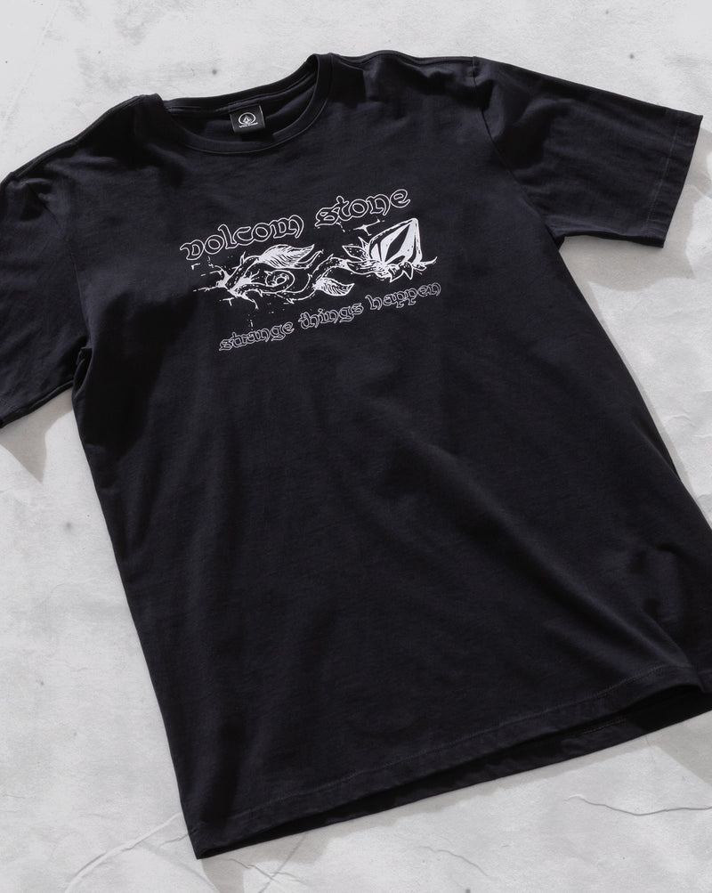 Camiseta Regular Volcom Ingrow Preta