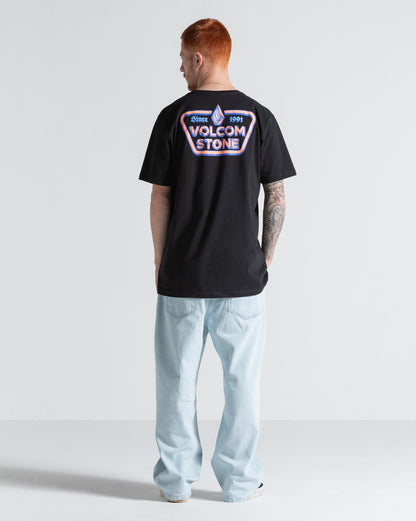 Camiseta Regular Volcom Countertop Preta