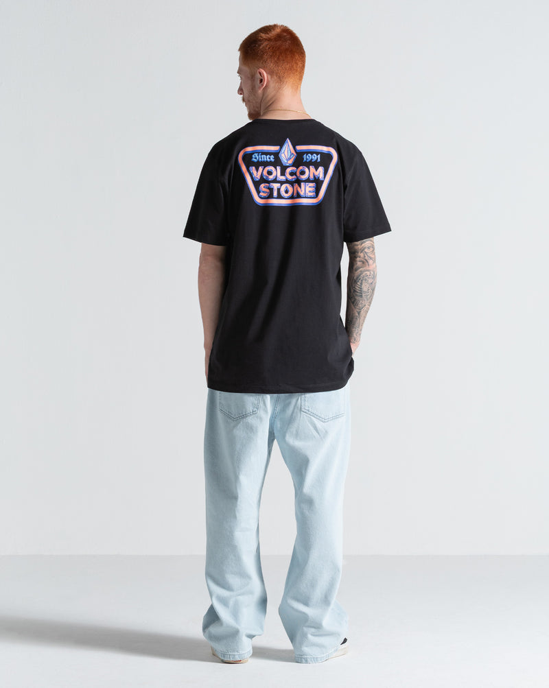 Camiseta Regular Volcom Countertop Preta