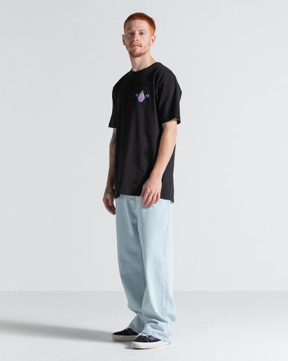 Camiseta Regular Volcom Countertop Preta