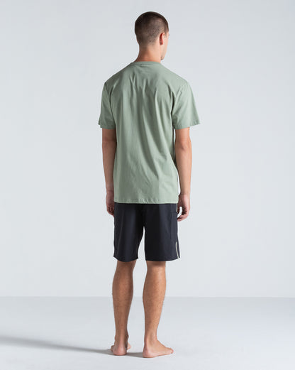 Camiseta Regular Volcom Exacto Verde Claro