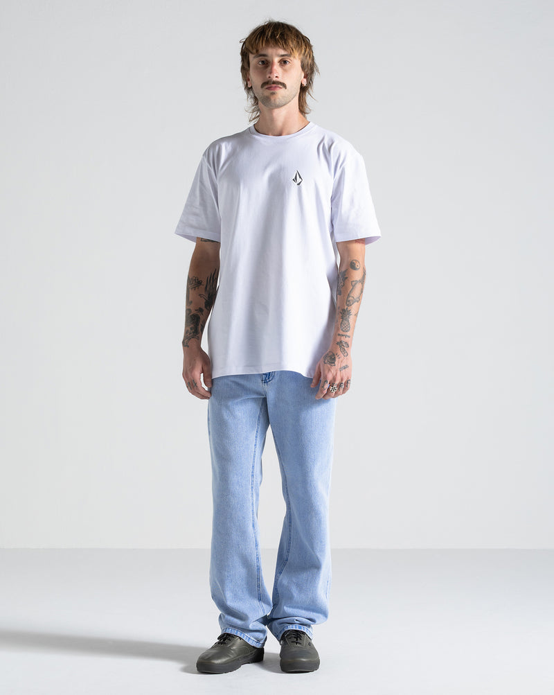 Camiseta Regular Volcom Iconic Branca