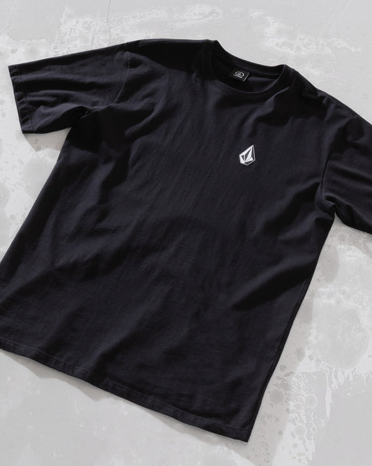 Camiseta Regular Volcom Iconic Preta