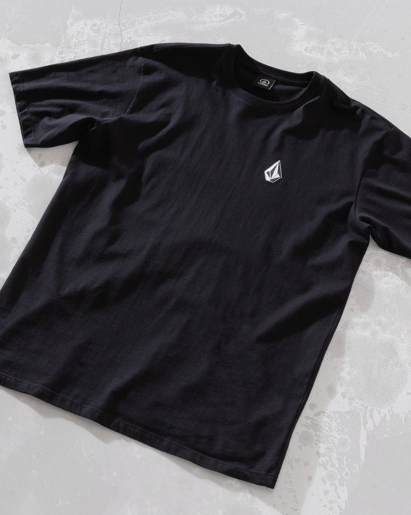 Camiseta Regular Volcom Iconic Preta