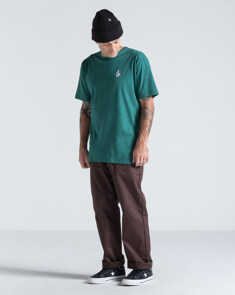 Camiseta Regular Volcom Iconic Verde