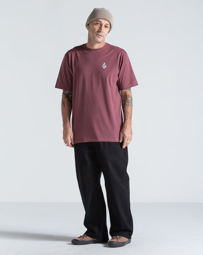 Camiseta Regular Volcom Iconic Bordô