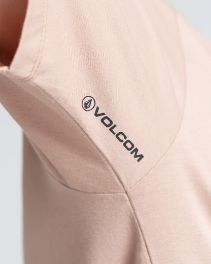 Camiseta Regular Volcom Gamma Doom Bege