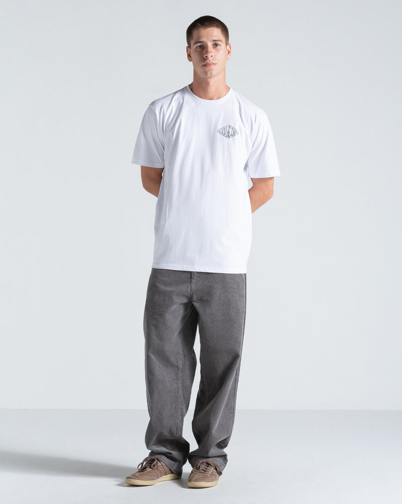 Camiseta Regular Volcom Graphic Branca