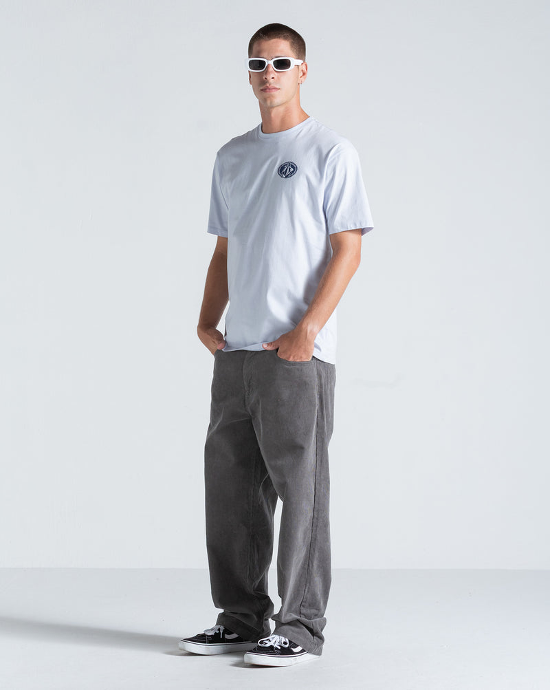 Camiseta Regular Volcom Loopy Azul Claro