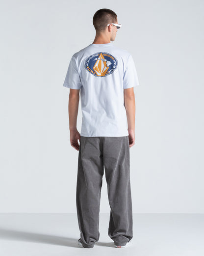 Camiseta Regular Volcom Loopy Azul Claro