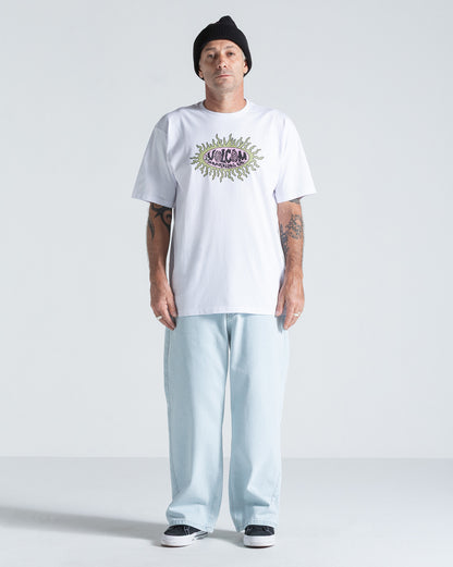 Camiseta Regular Volcom Live Wire Branca