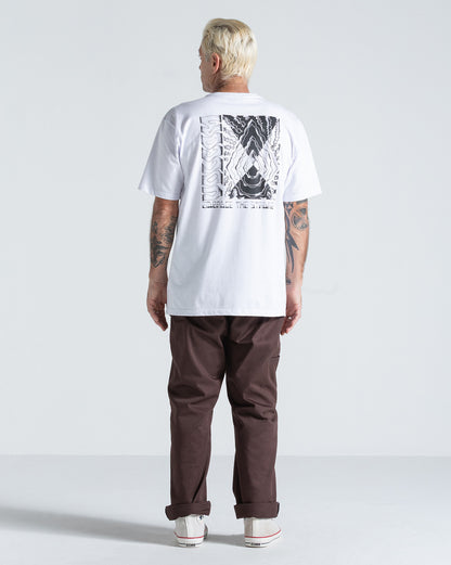 Camiseta Regular Volcom Radiation Branca