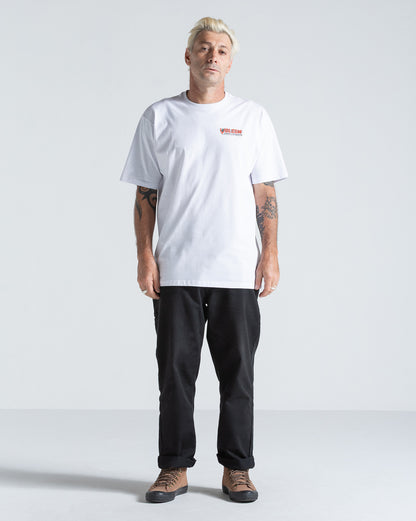 Camiseta Regular Volcom Tune Up Branca