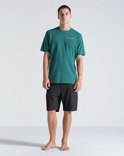 Camiseta Regular Volcom Tune Up Verde