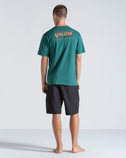 Camiseta Regular Volcom Tune Up Verde
