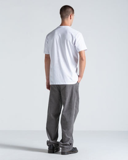 Camiseta Regular Volcom Shmoot Branca