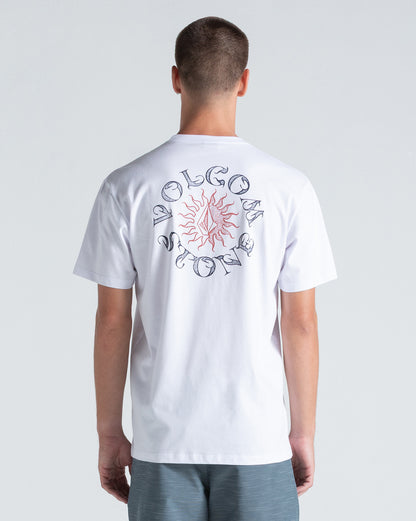 Camiseta Regular Volcom Sunshiner Branca