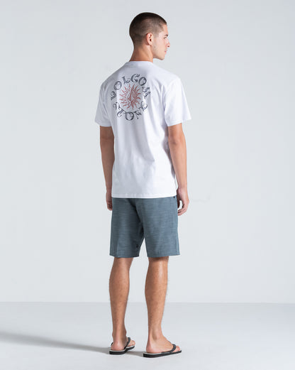 Camiseta Regular Volcom Sunshiner Branca