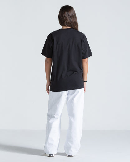 Camiseta Regular Volcom Blasted Preta