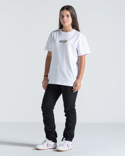 Camiseta Regular Volcom Sunfish Branca