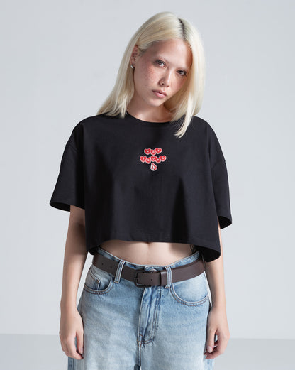 Camiseta Regular Volcom Not Yours Preta