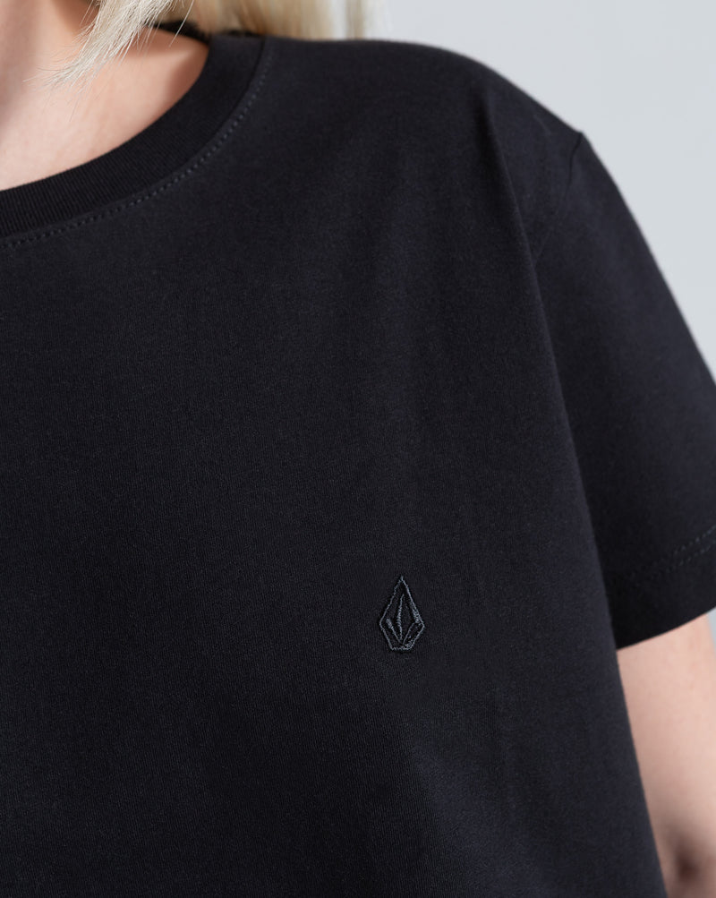 Camiseta Regular Volcom Stone Preto