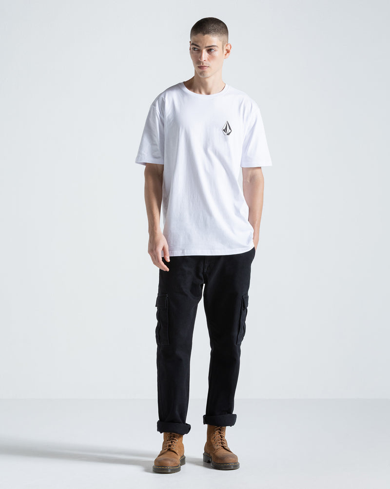 Camiseta Regular Volcom Iconic Branca