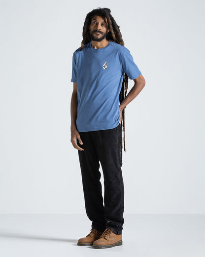 Camiseta Regular Volcom Iconic Azul Escuro