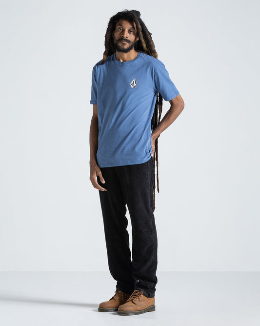 Camiseta Regular Volcom Iconic Azul Escuro