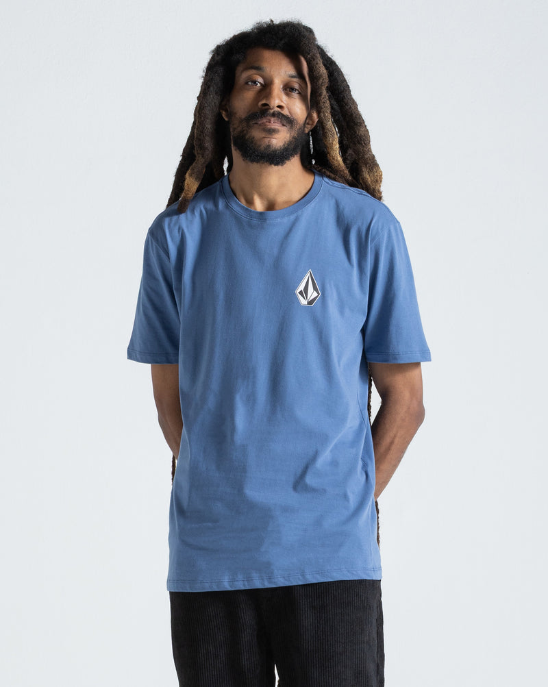 Camiseta Regular Volcom Iconic Azul Escuro