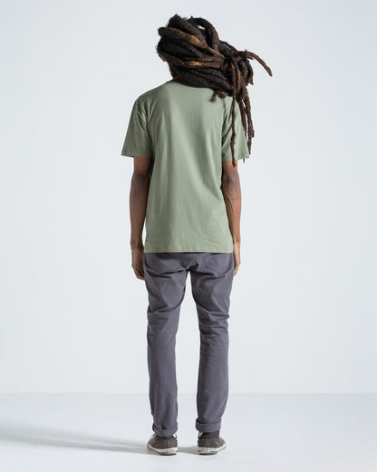 Camiseta Regular Volcom Iconic Verde Claro
