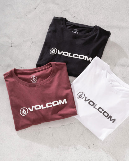 Camiseta Regular Volcom New Euro Branca