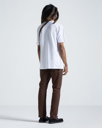 Camiseta Regular Volcom Stone Blanks Branca