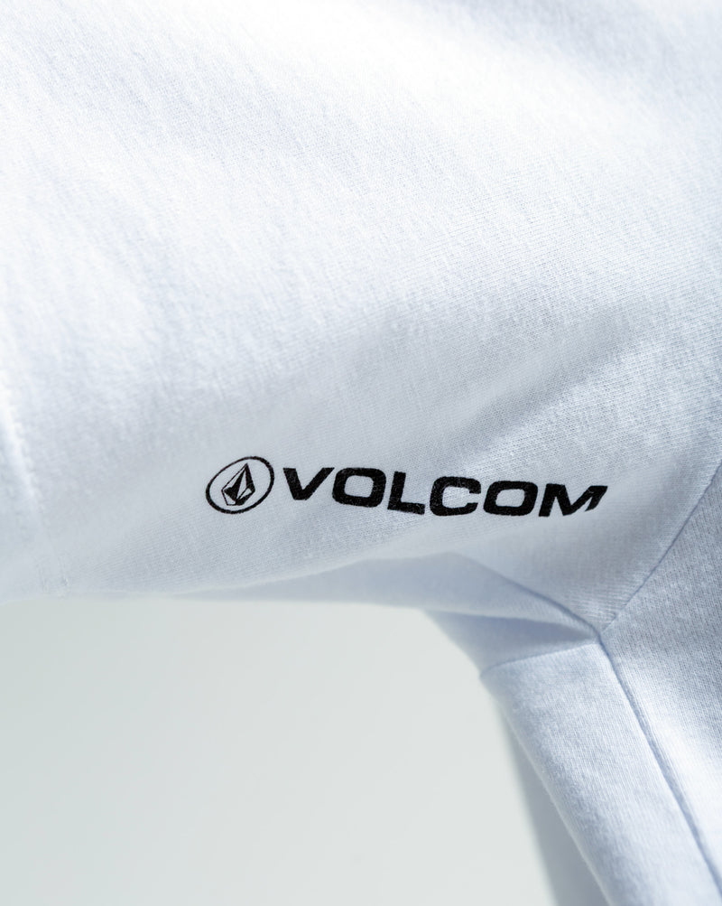 Camiseta Regular Volcom Stone Blanks Branca