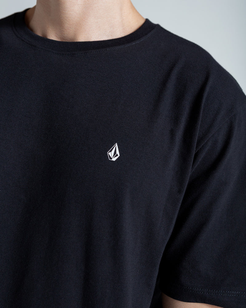 Camiseta Regular Volcom Stone Blanks Preta
