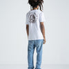 Camiseta Regular Volcom Skidder Branca