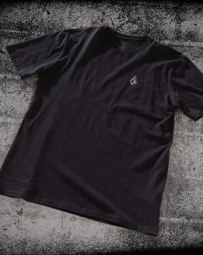 Camiseta Regular Volcom Skidder Preta