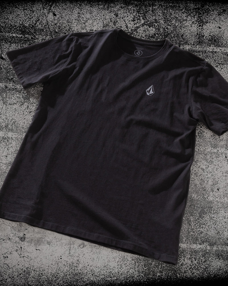 Camiseta Regular Volcom Skidder Preta