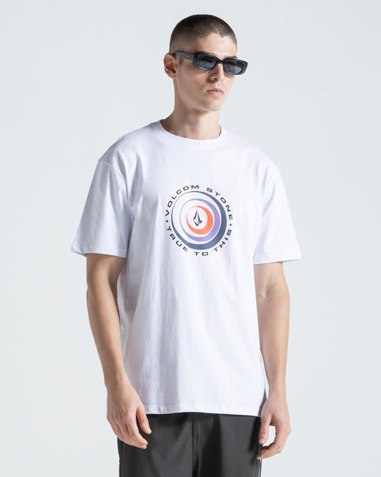 Camiseta Regular Volcom Enterprises Branca