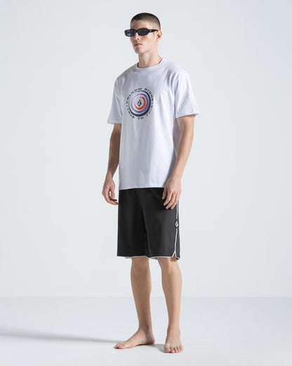Camiseta Regular Volcom Enterprises Branca