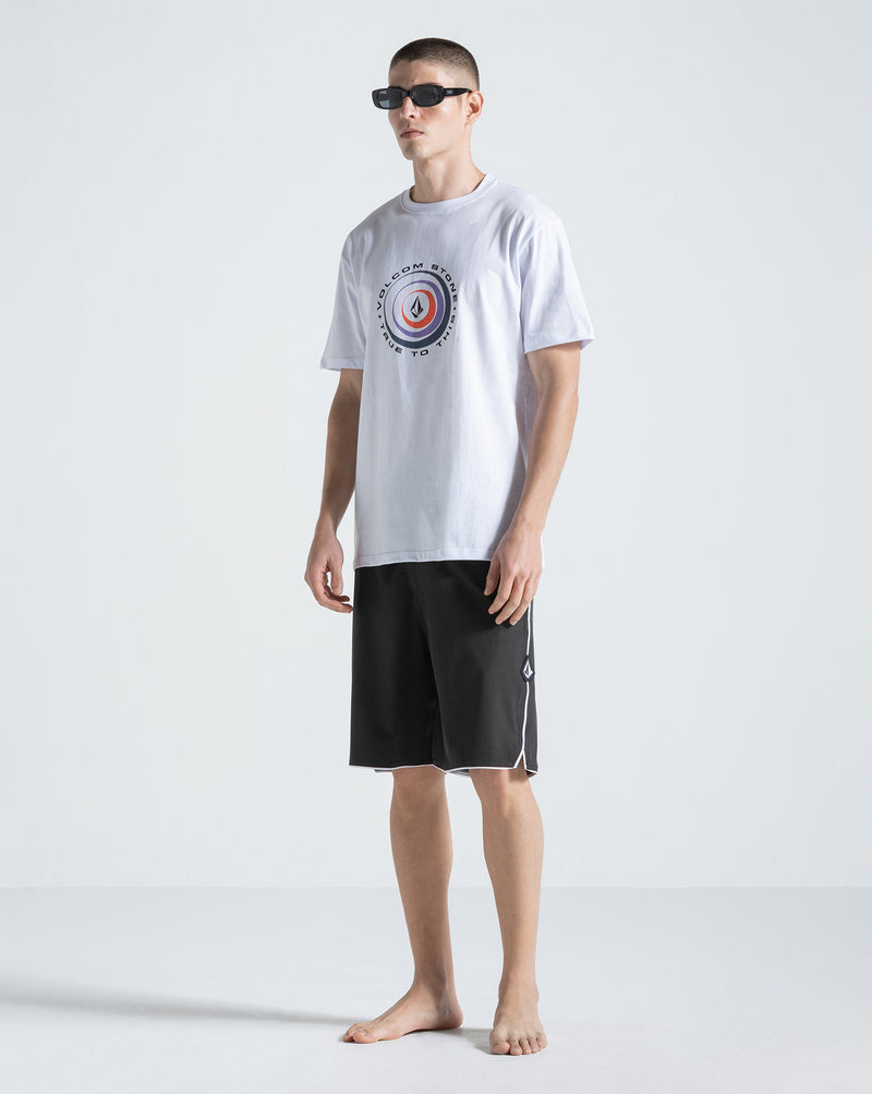 Camiseta Regular Volcom Enterprises Branca