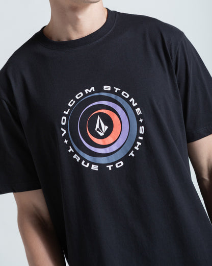 Camiseta Regular Volcom Enterprises Preta