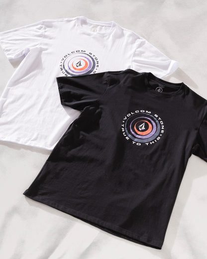 Camiseta Regular Volcom Enterprises Preta