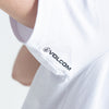 Camiseta Regular Volcom Cross Cut Branca