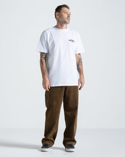 Camiseta Regular Volcom Stonyball Branca