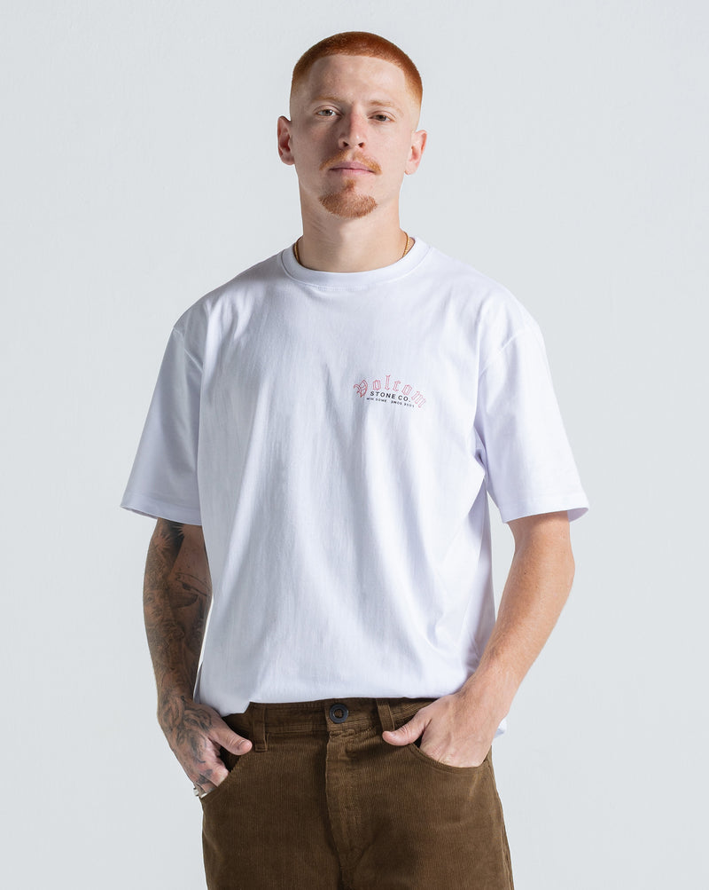 Camiseta Regular Volcom Winsome Branca
