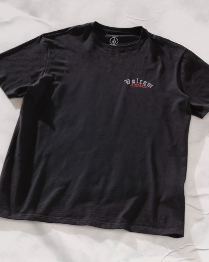 Camiseta Regular Volcom Winsome Preta