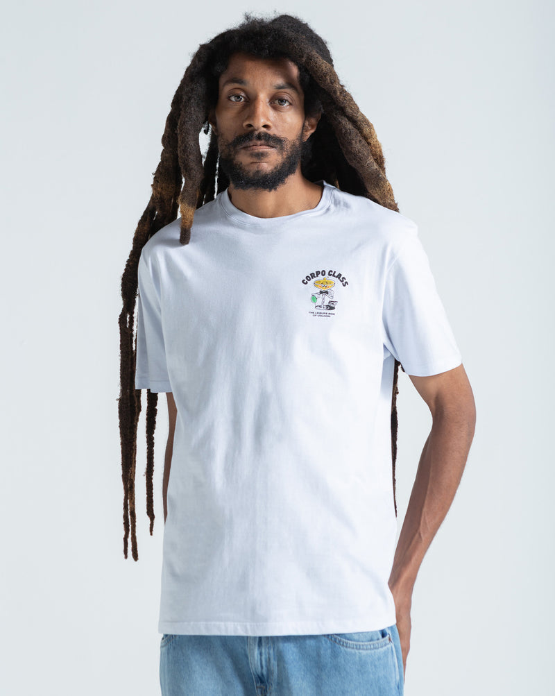 Camiseta Regular Volcom Corpo Class Branca