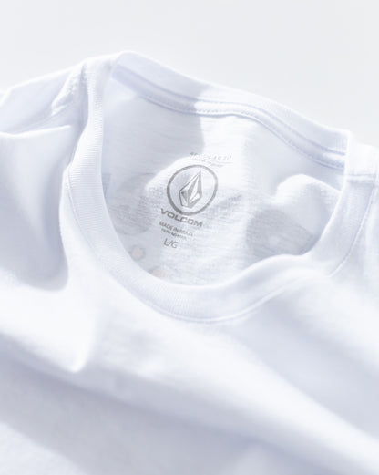 Camiseta Regular Volcom Corpo Class Branca